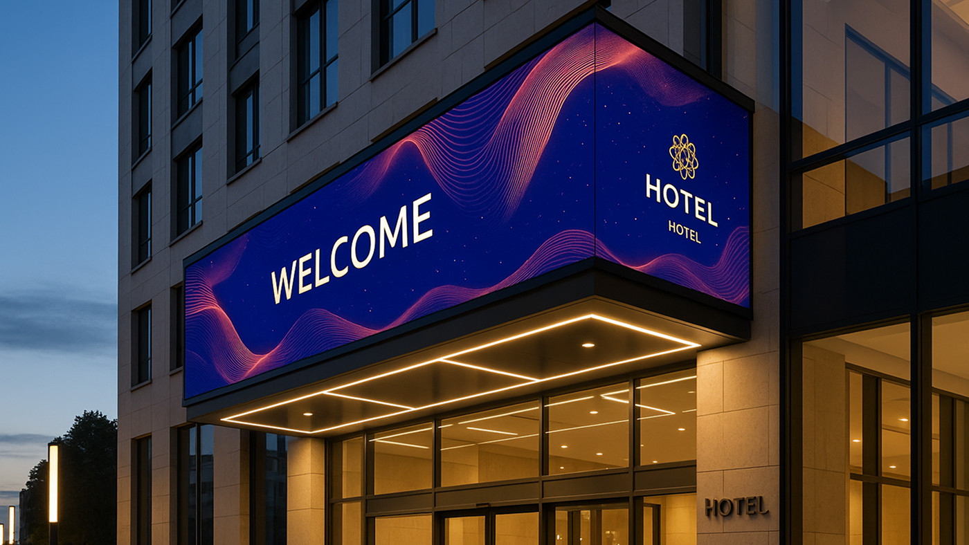 Digital Signage on Facades: How Businesses and Hotels Can Use Displio for Modern Communication